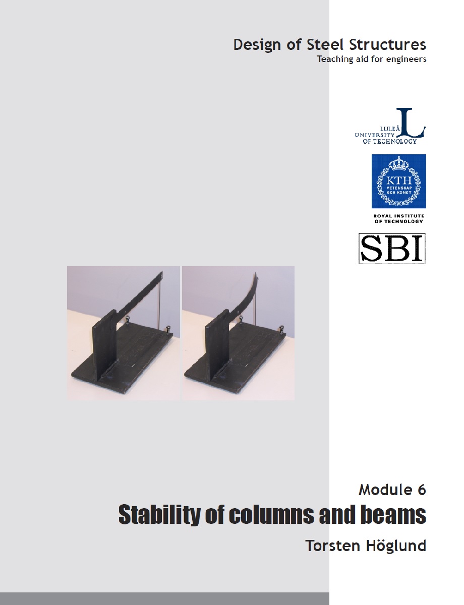 Design of Steel Structures - Module 6: Design of columns and beams