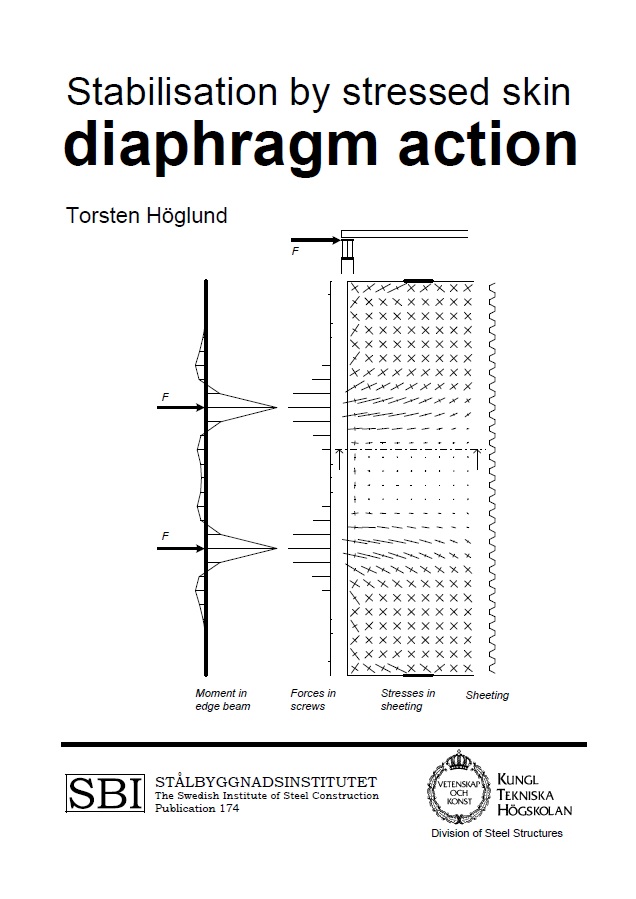 Stabilisation by stressed skin diaphragm action