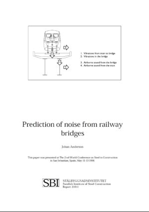 Prediction of noise from railway bridges